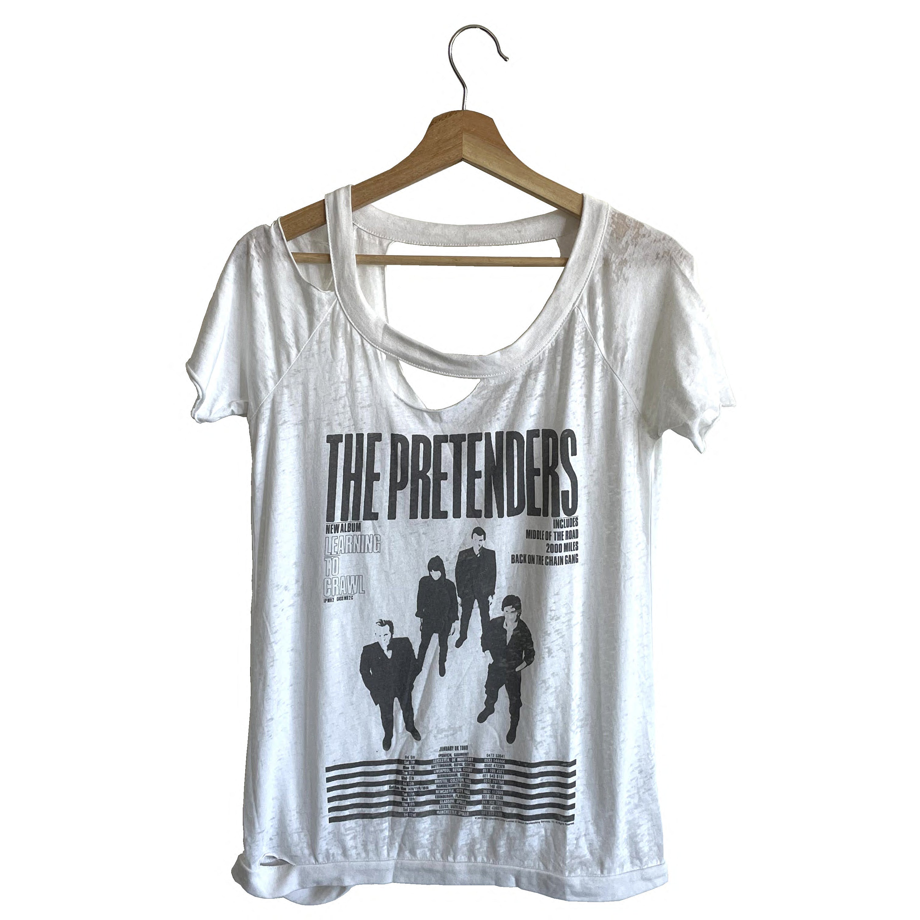 The Pretenders “Learning to Crawl” Deconstructed t-shirt – T-SHIRT