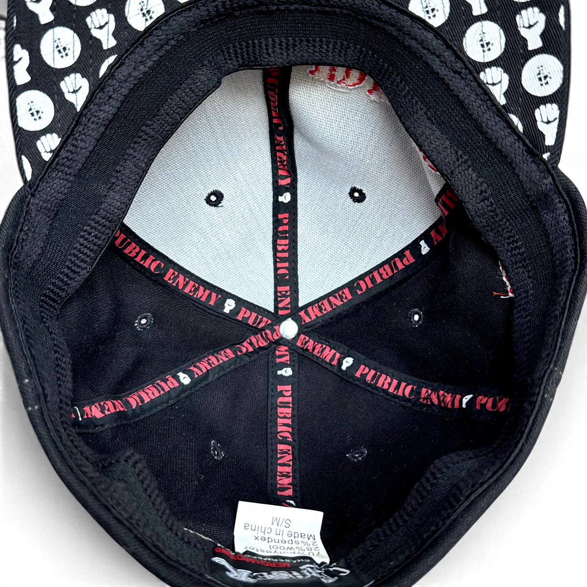 Vintage Public Enemy Embroidered Cap