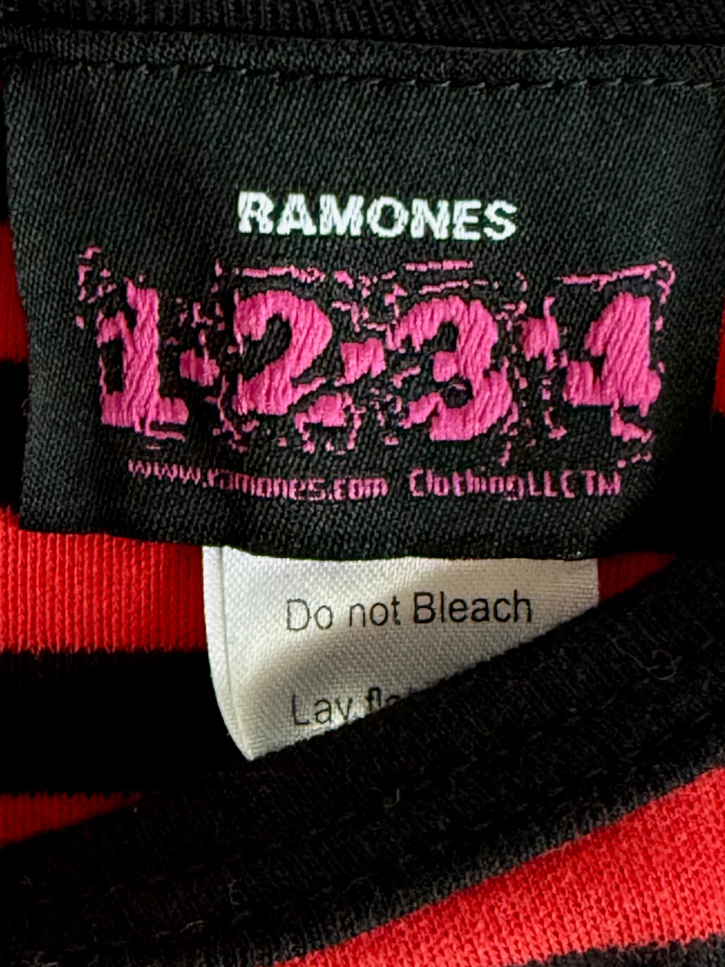 Ramones embroidered onesie