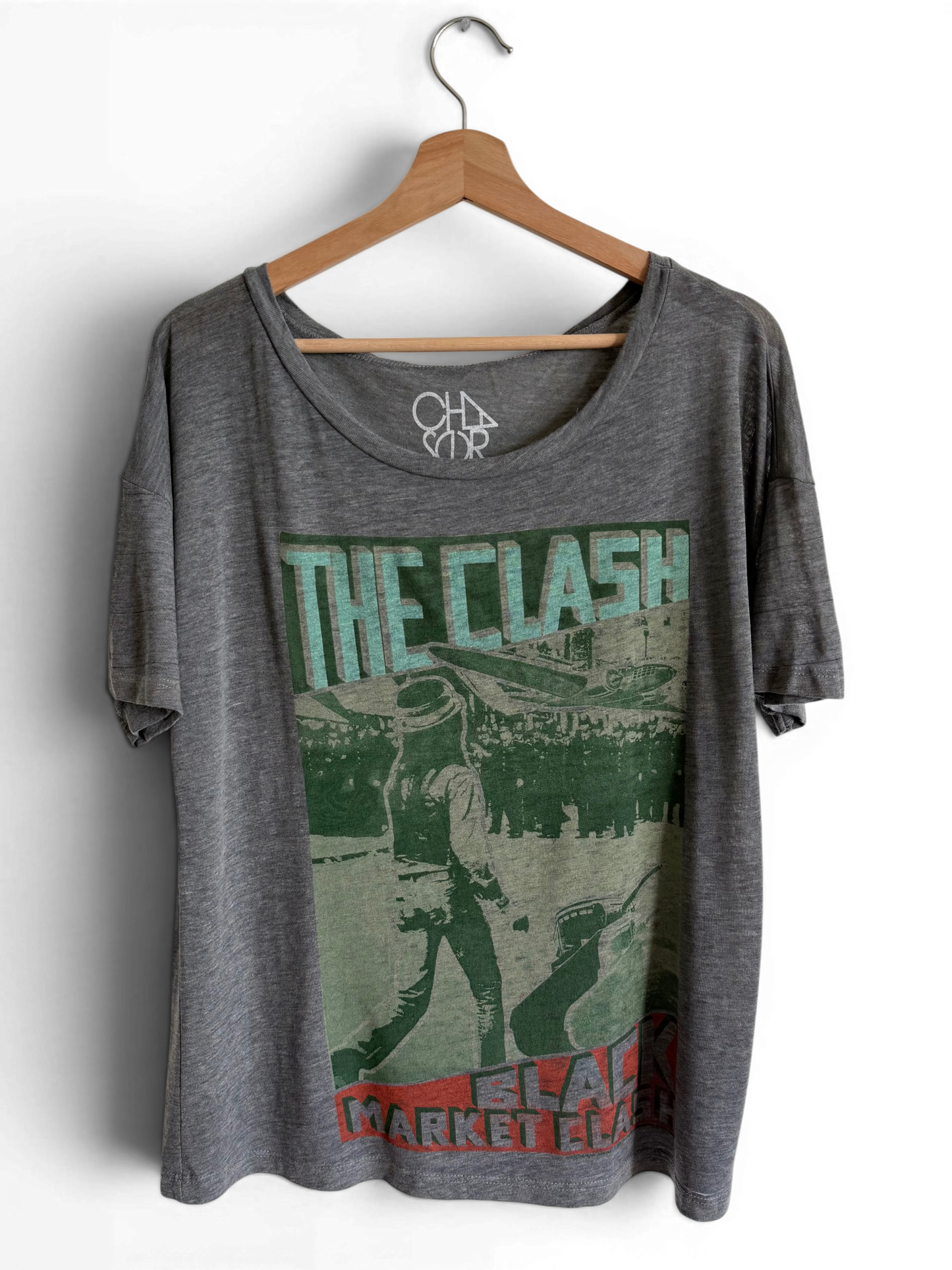 The Clash "Black Market" Boxy t-shirt