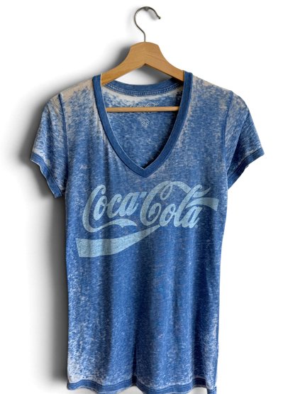 Coca Cola V neck t-shirt