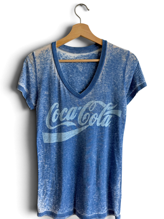 Coca Cola V neck t-shirt