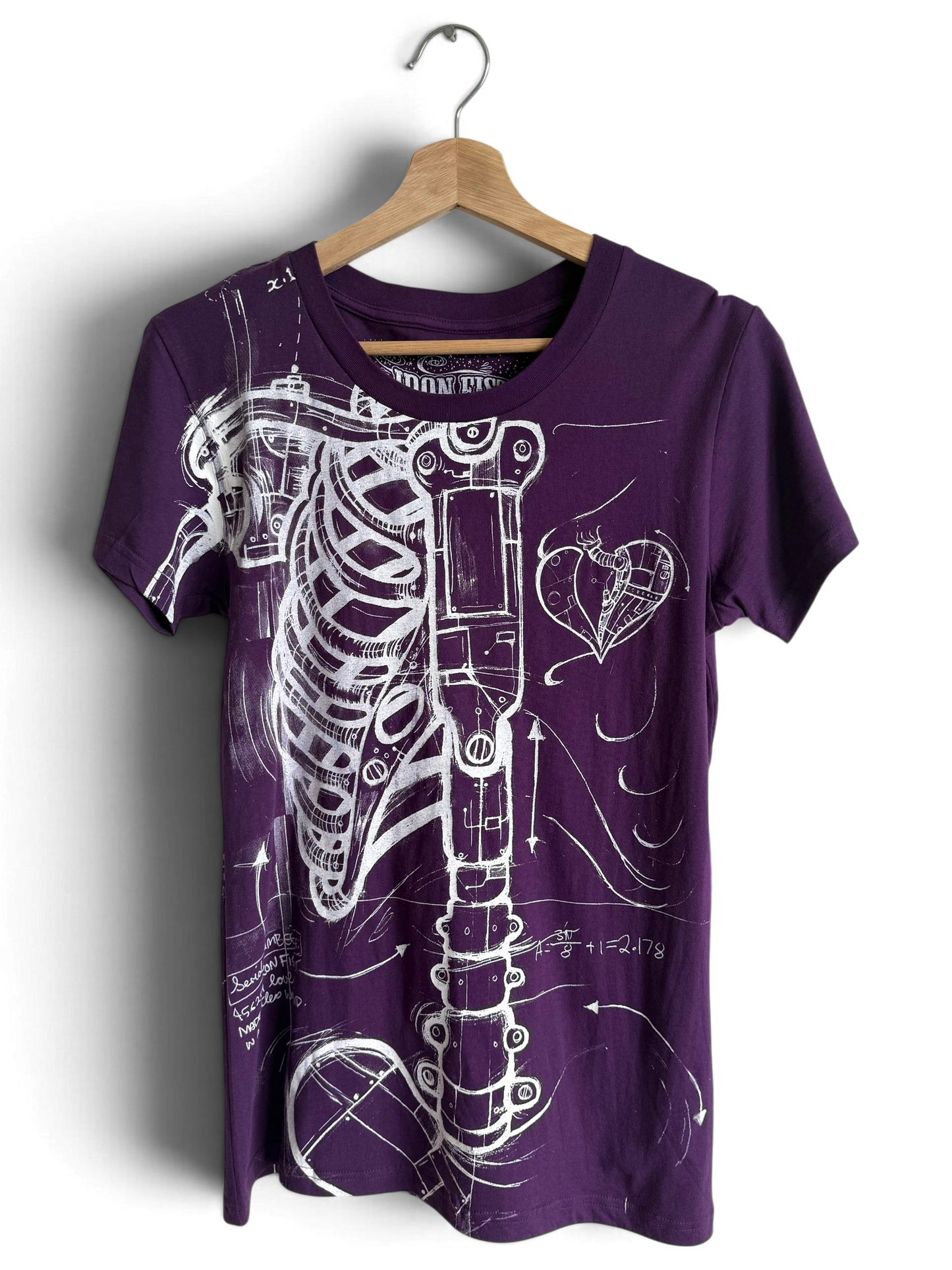 Iron Fist Robo-Wishbone Skeleton t-shirt
