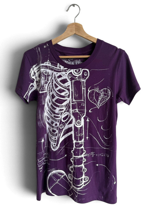 Iron Fist Robo-Wishbone Skeleton t-shirt