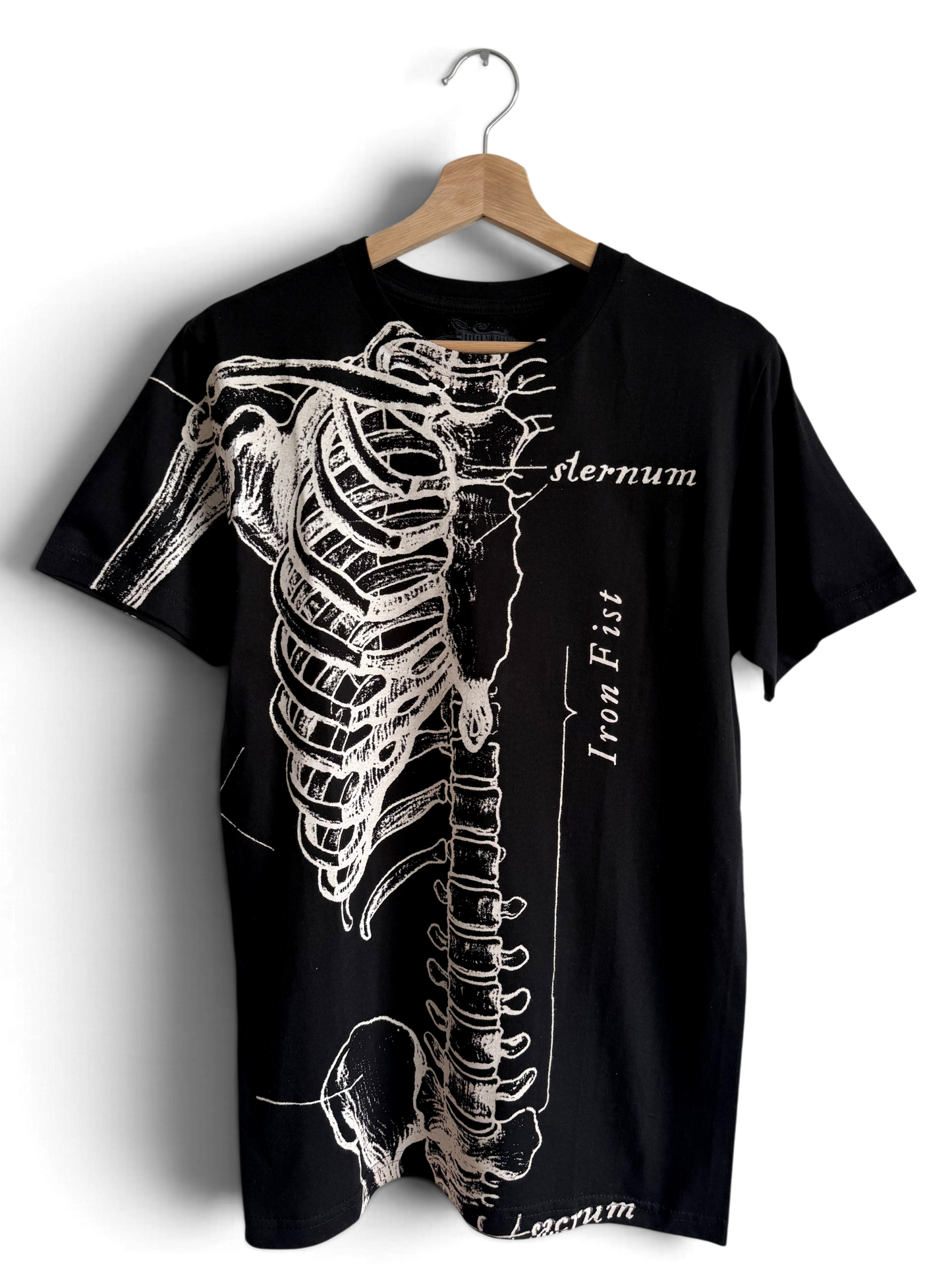 Iron Fist Anatomical Skeleton t-shirt