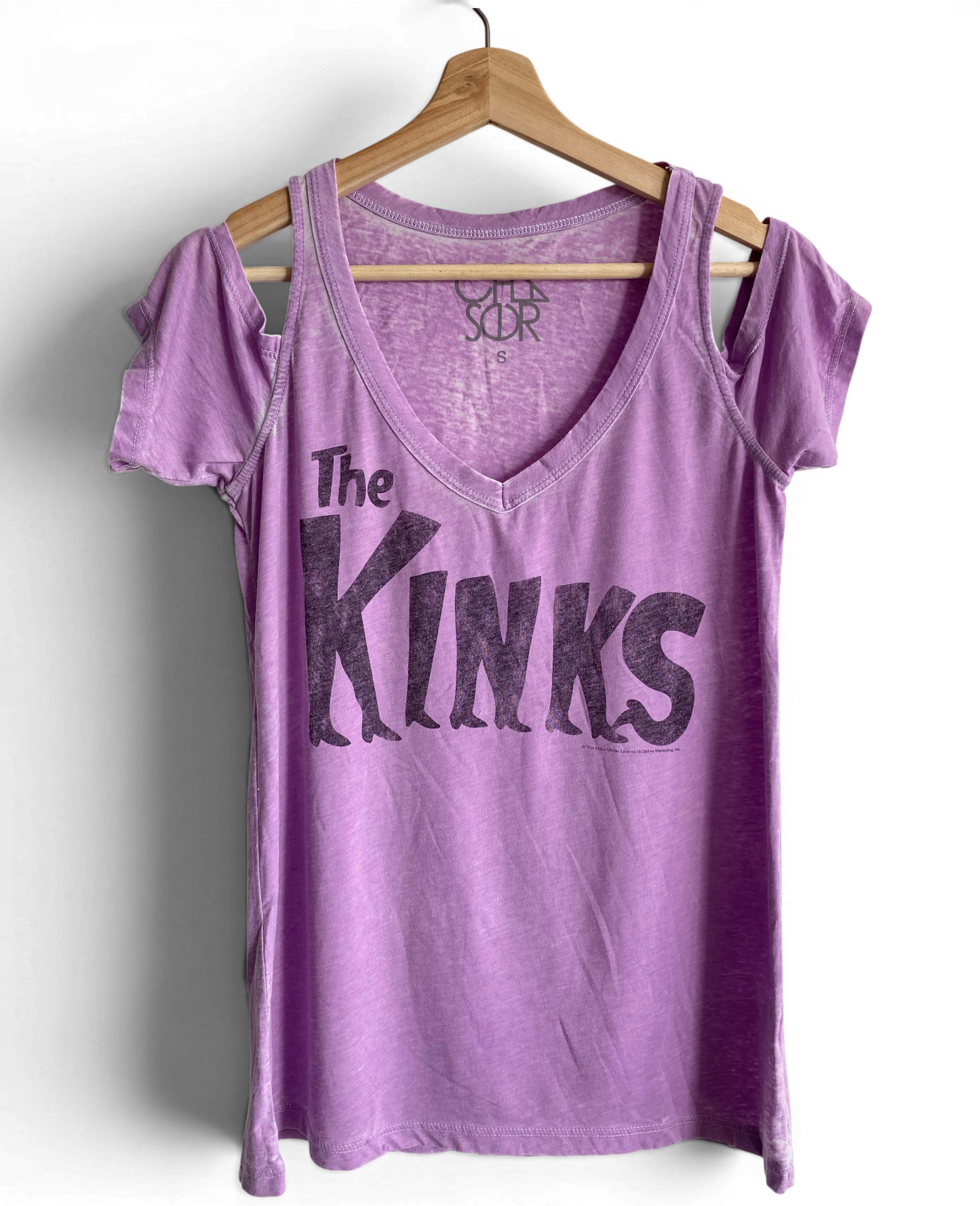 The Kinks cold shoulder t-shirt