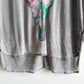 Cow Skull oversize muscle t-shirt