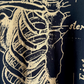 Iron Fist Anatomical Skeleton Goth t-shirt