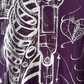 Iron Fist Robo-Wishbone Skeleton t-shirt