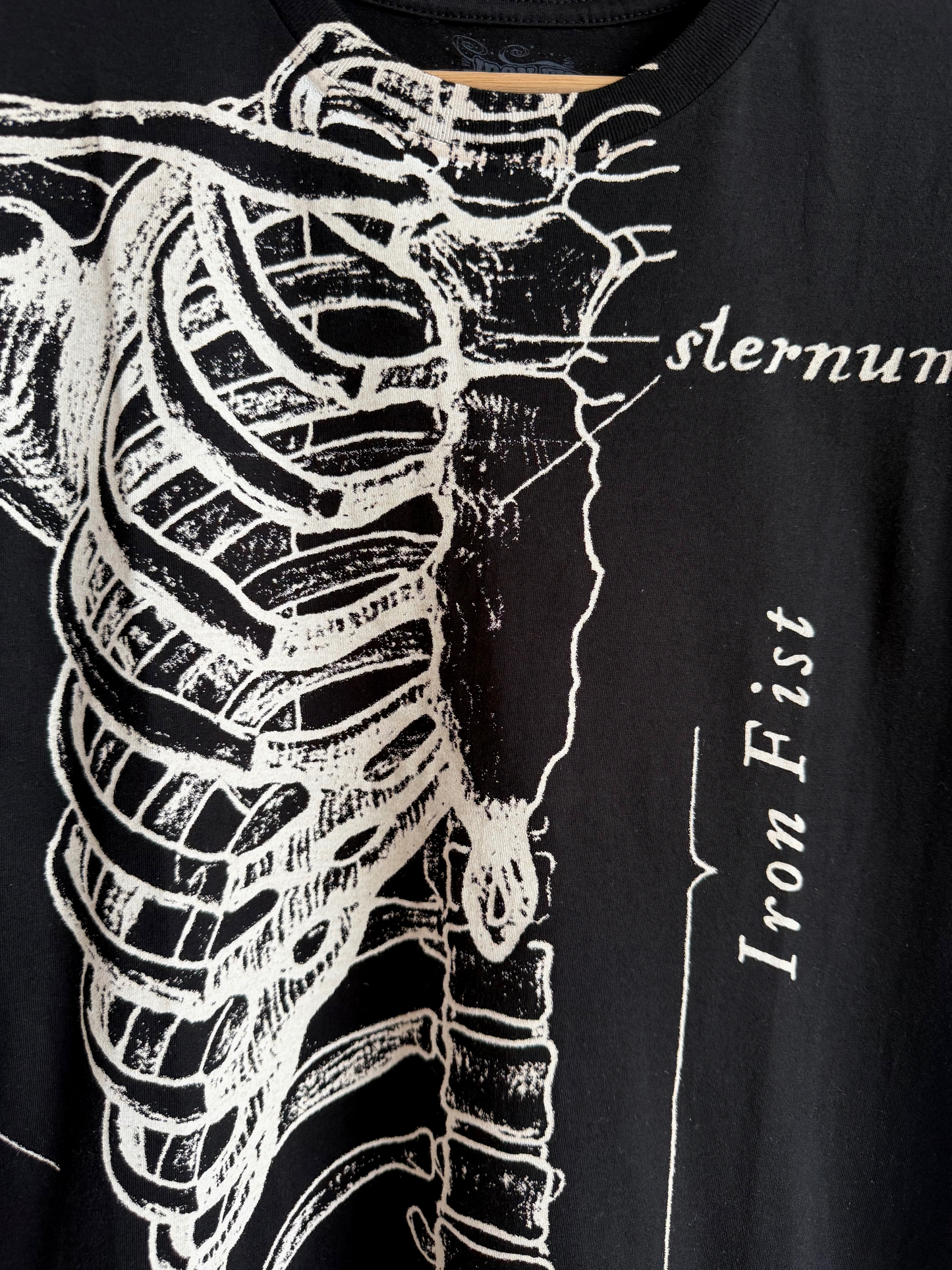 Iron Fist Anatomical Skeleton t-shirt