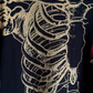 Iron Fist Skeleton Red Heart t-shirt