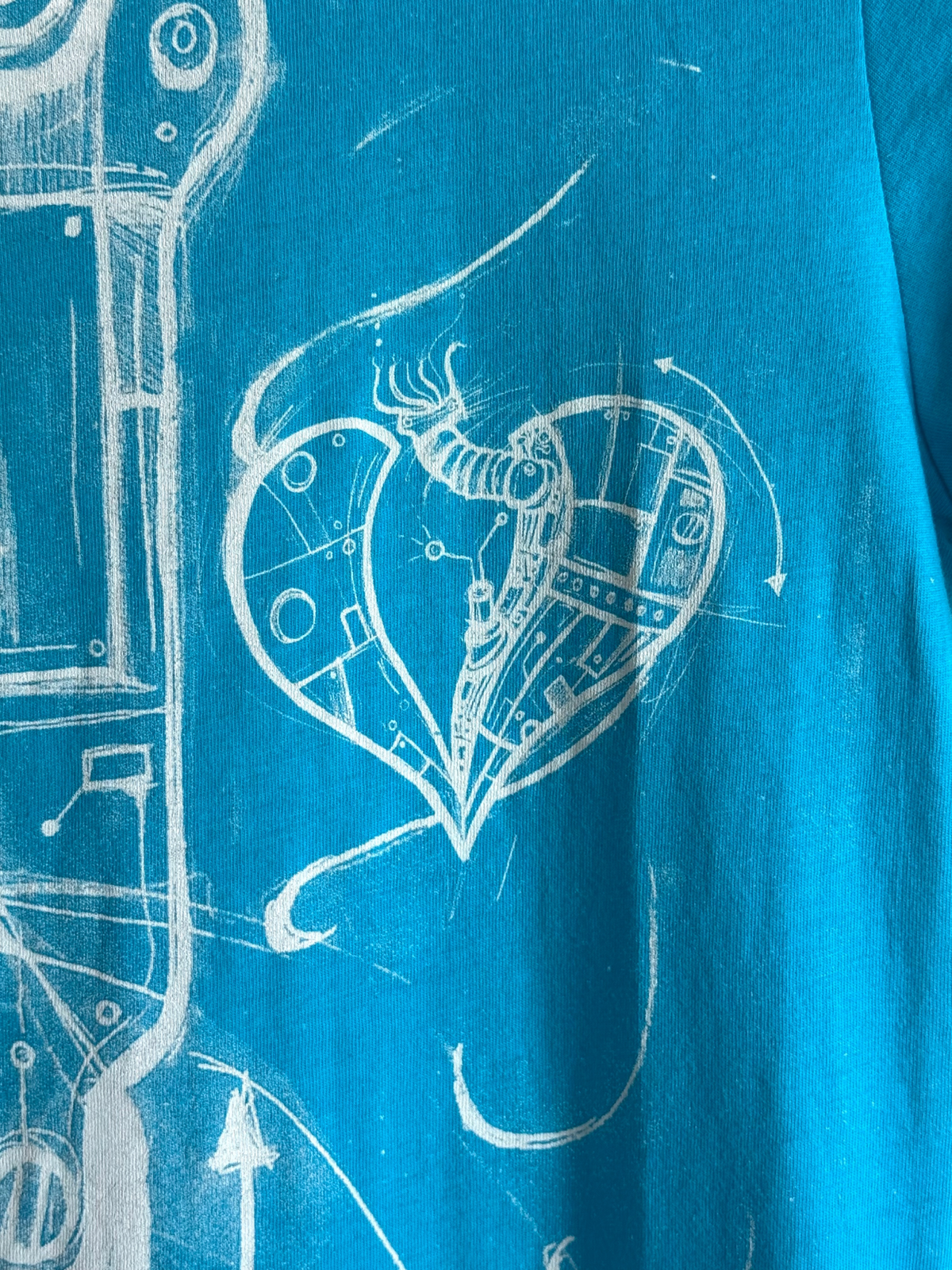 Iron Fist Robo Wishbone t-shirt