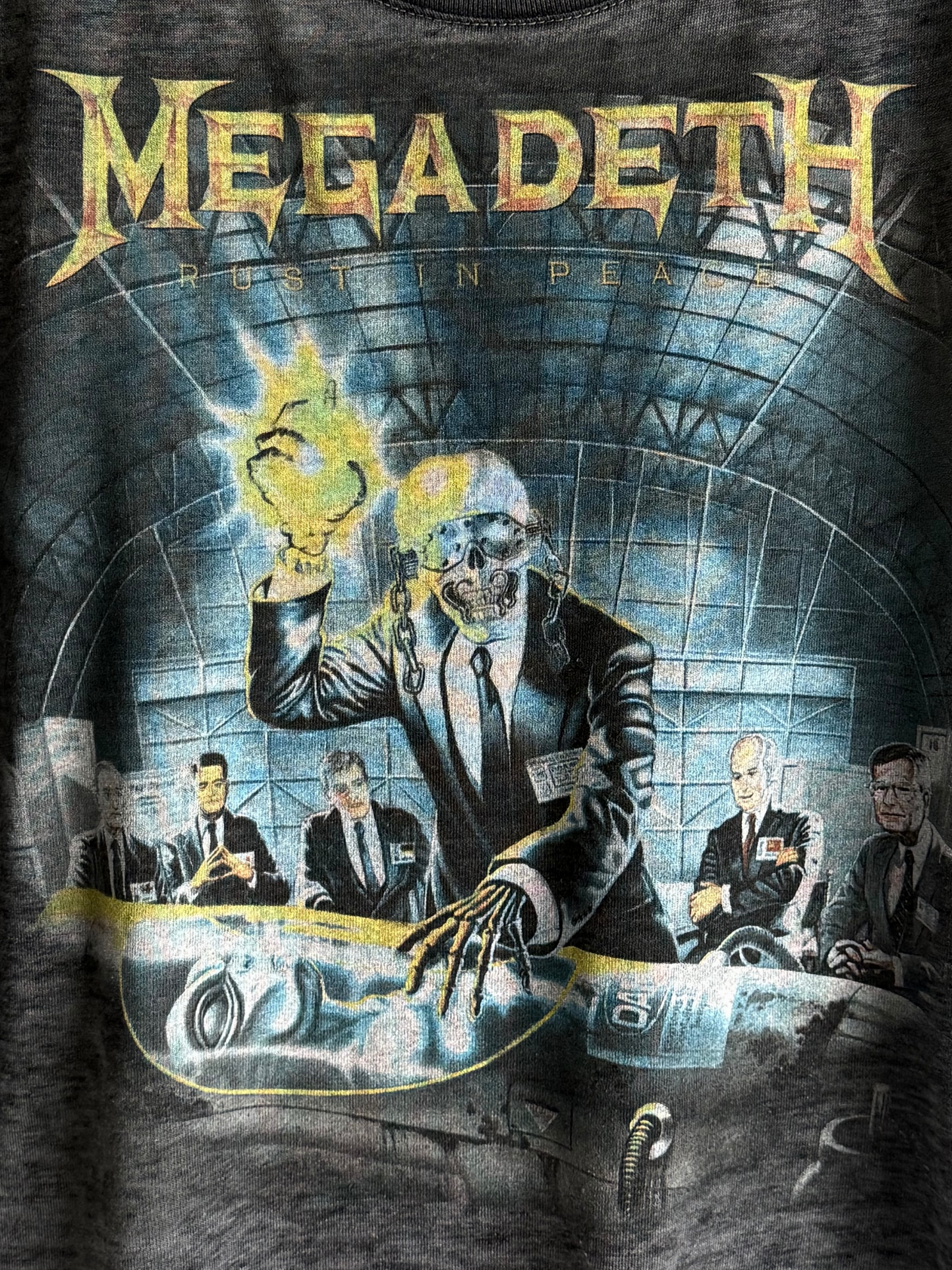 Megadeth "Rust in Peace" shirttail