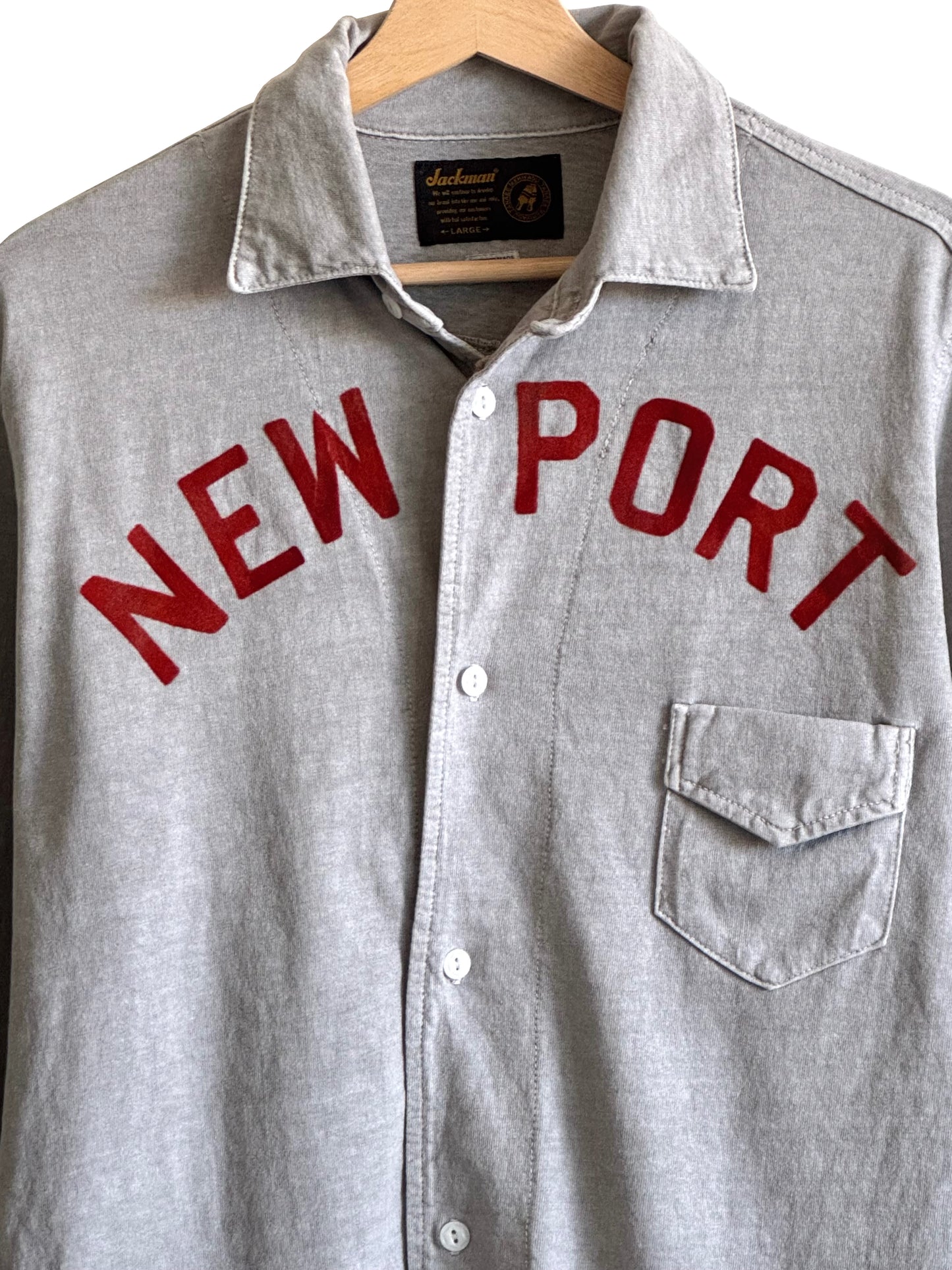 NEWPORT Vintage Baseball shirt by Jackman