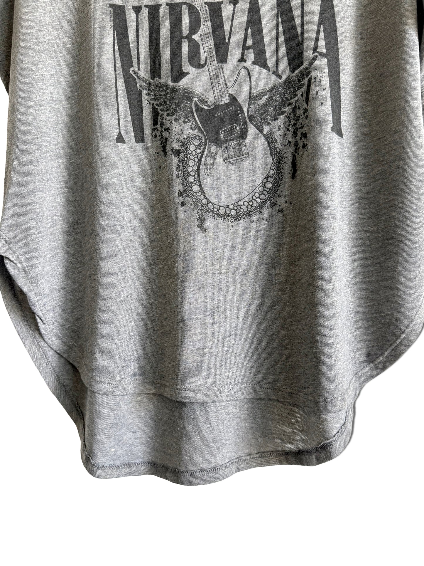 Nirvana In Utero Guitar shirttail