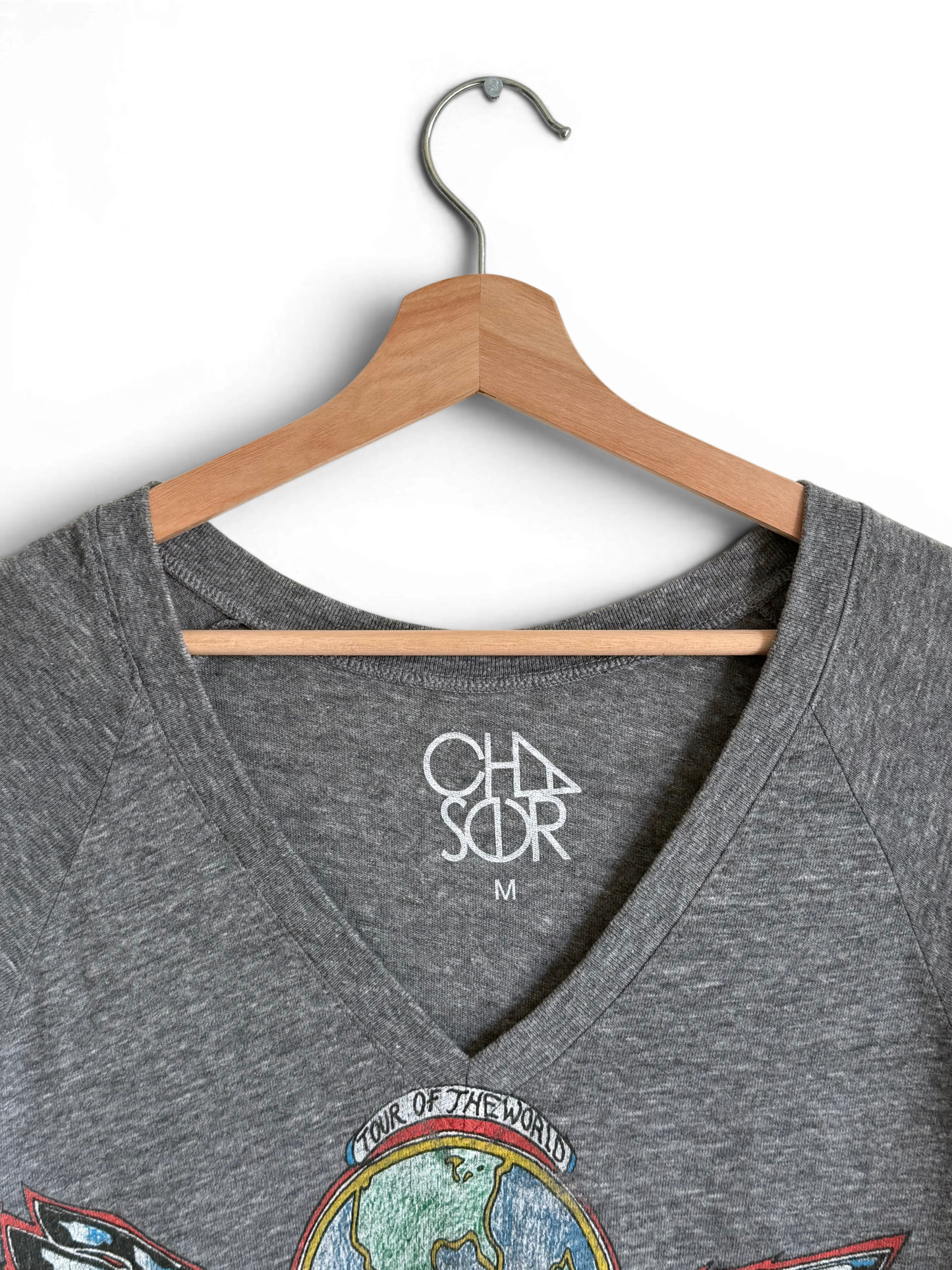 Van Halen "Tour of the World" V neck t-shirt