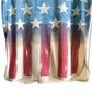 American Flag Baseball sleeves t-shirt