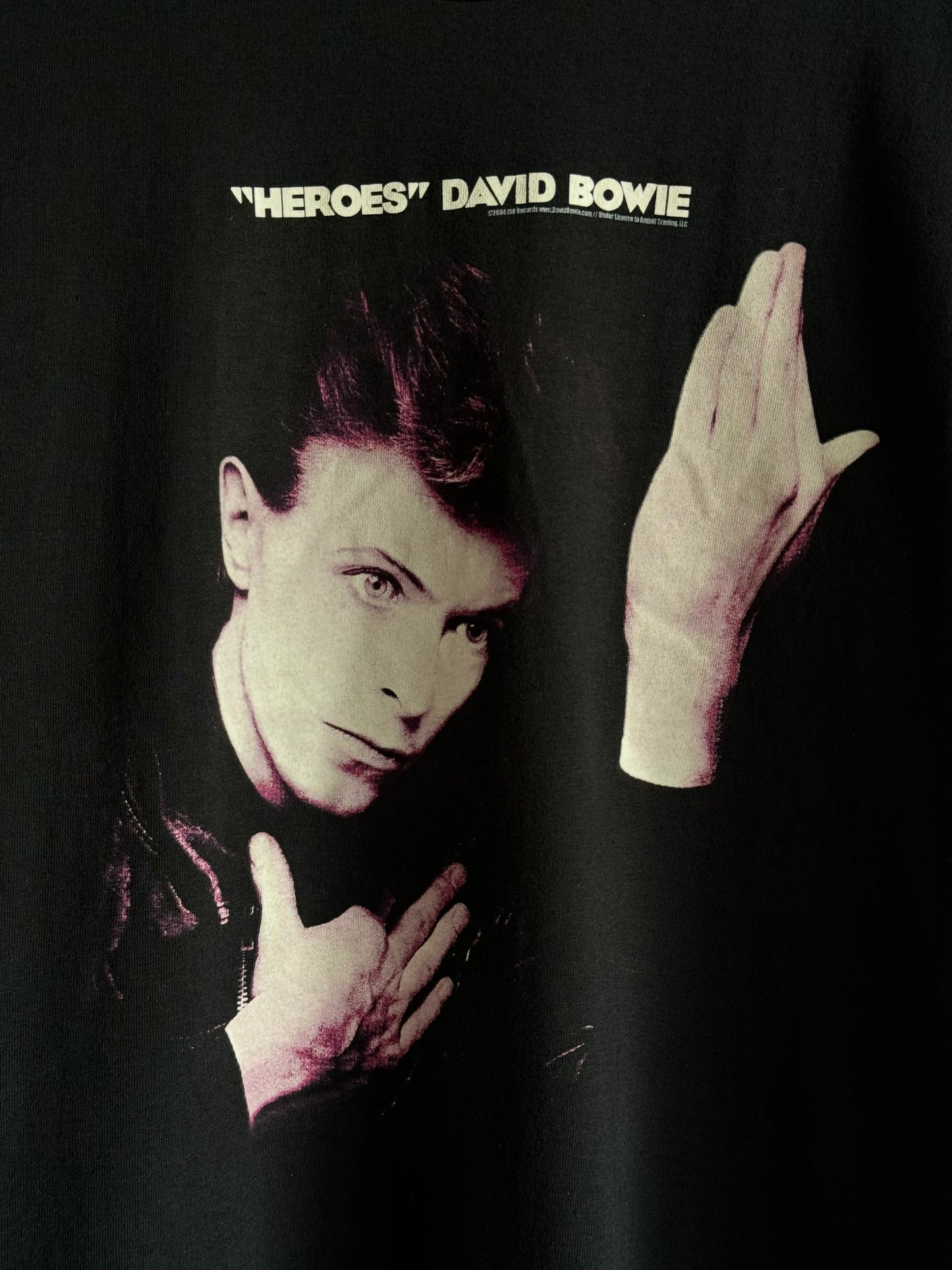 David Bowie "Heroes" Vintage t-shirt