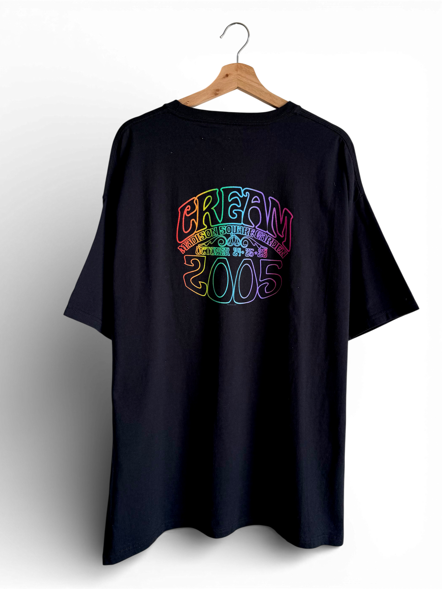 Cream Vintage Road Crew t-shirt