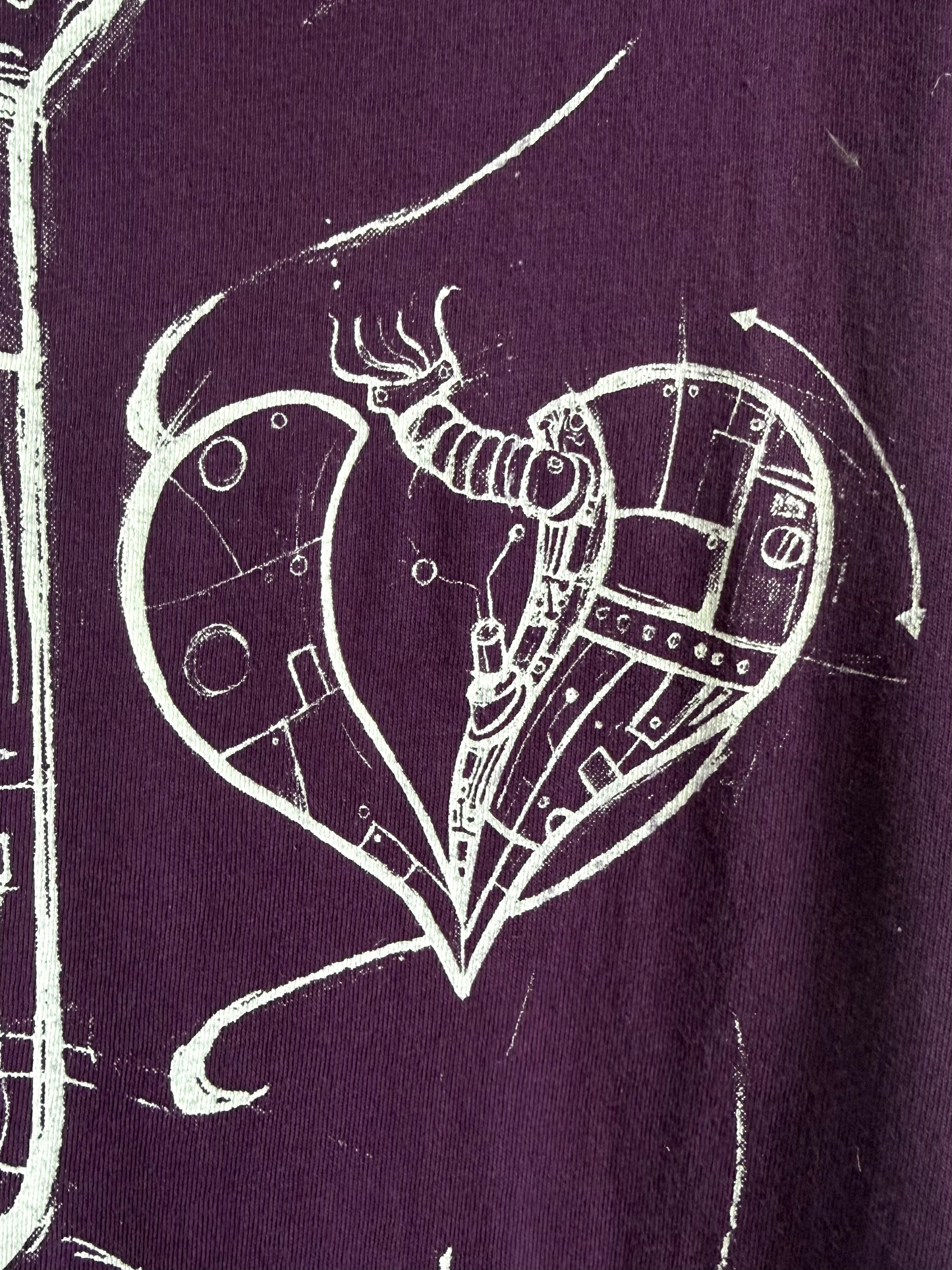 Iron Fist Robo-Wishbone Skeleton t-shirt
