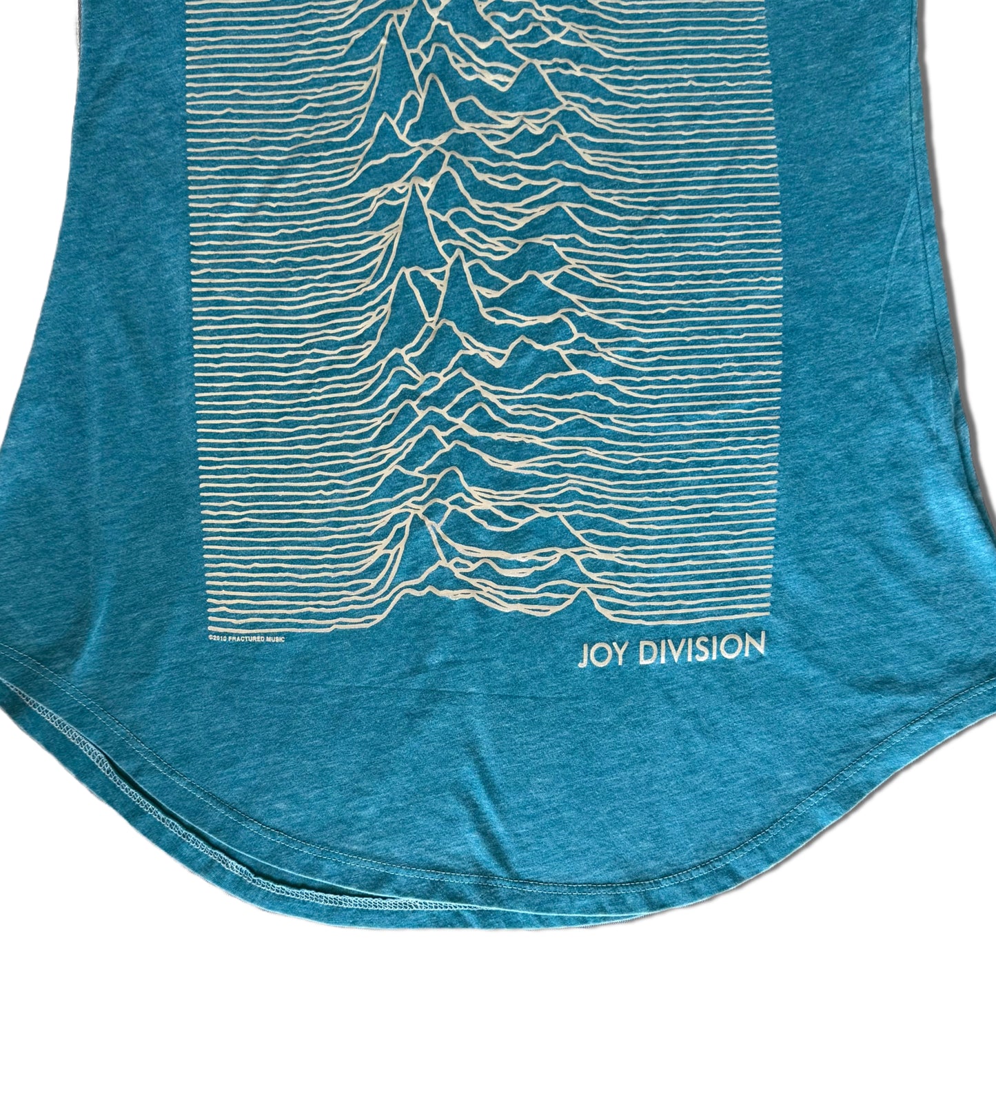 Joy Division Silver Foil Tank Top