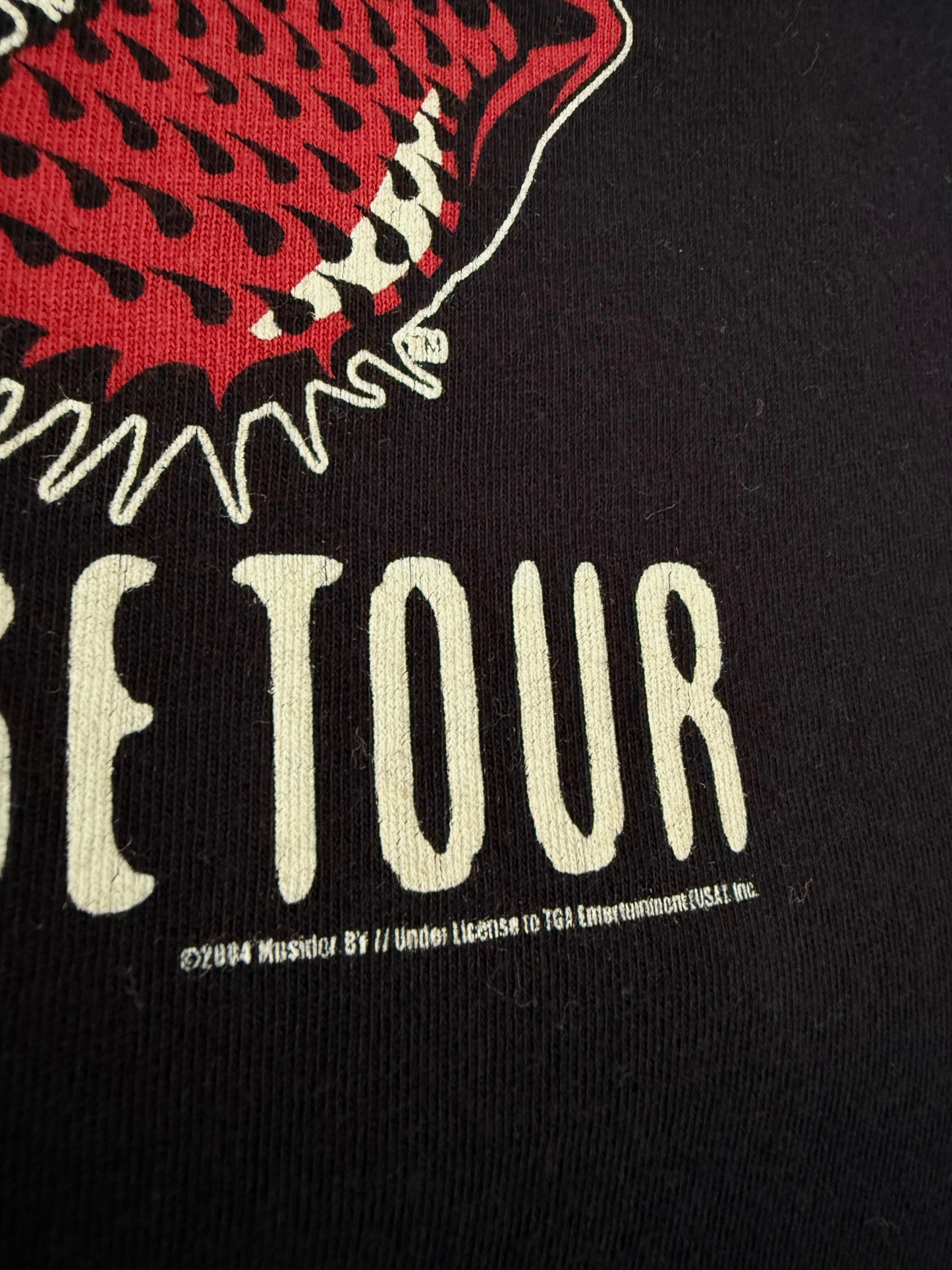 The Rolling Stones 2004 Voodoo Lounge Tour t-shirt