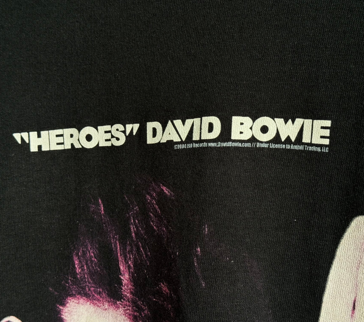 David Bowie "Heroes" Vintage t-shirt