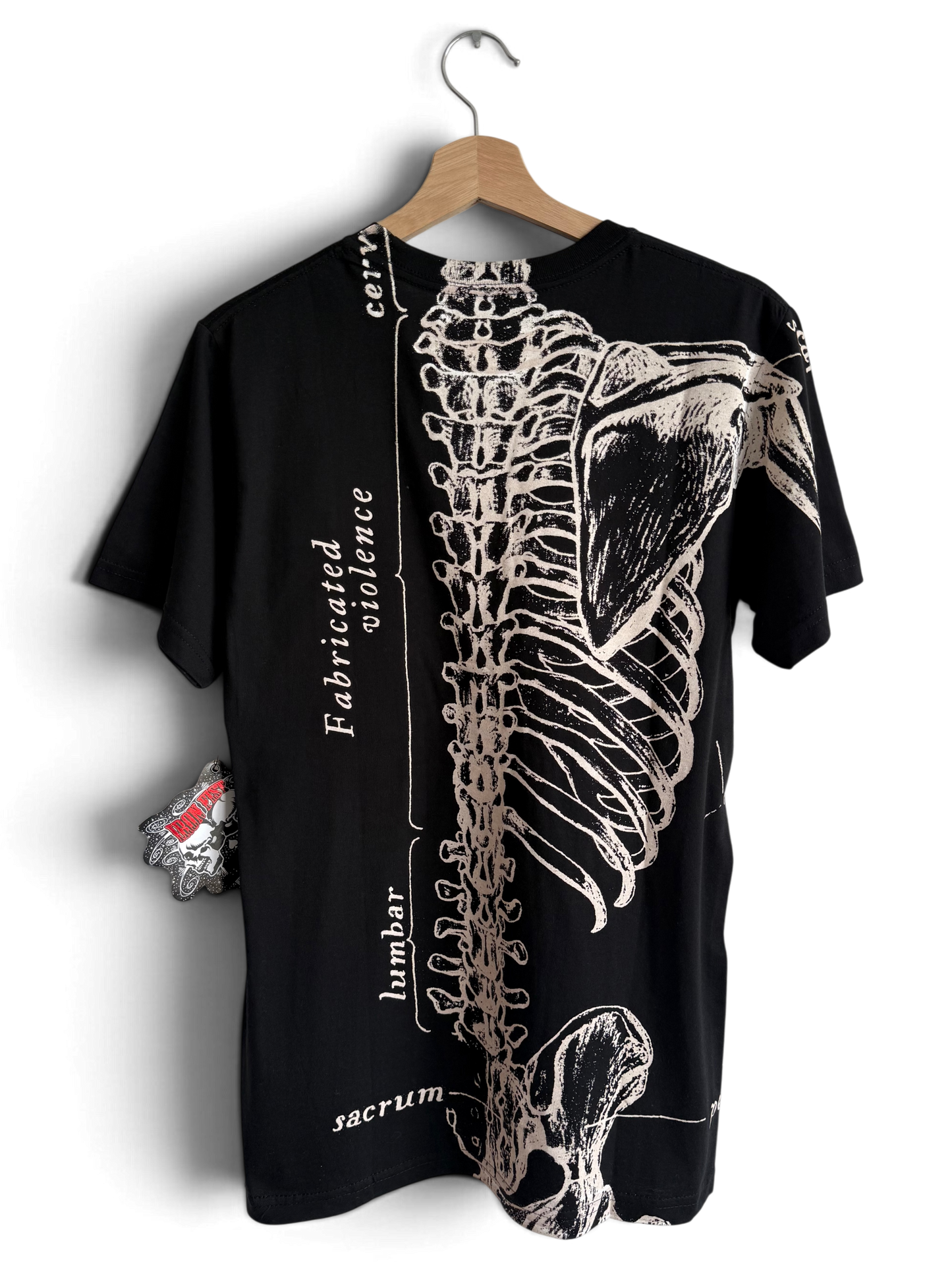 Iron Fist Anatomical Skeleton t-shirt