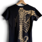Iron Fist Skeleton Red Heart t-shirt
