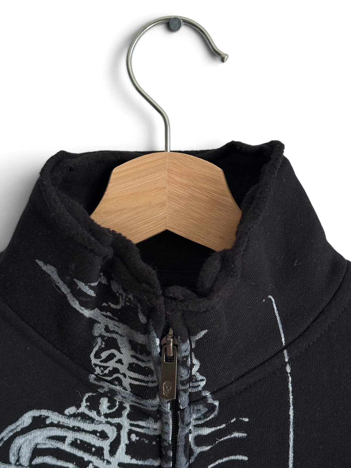 Iron Fist Vintage Skeleton Anatomical Zip Up Jogger