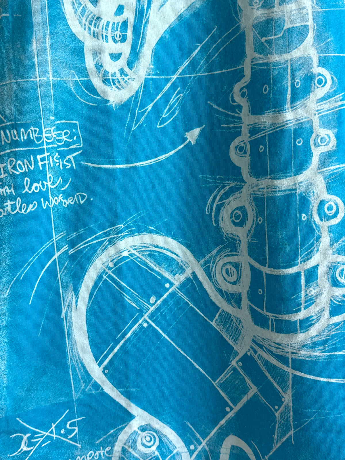 Iron Fist Robo Wishbone t-shirt
