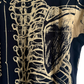 Iron Fist Anatomical Skeleton Goth t-shirt