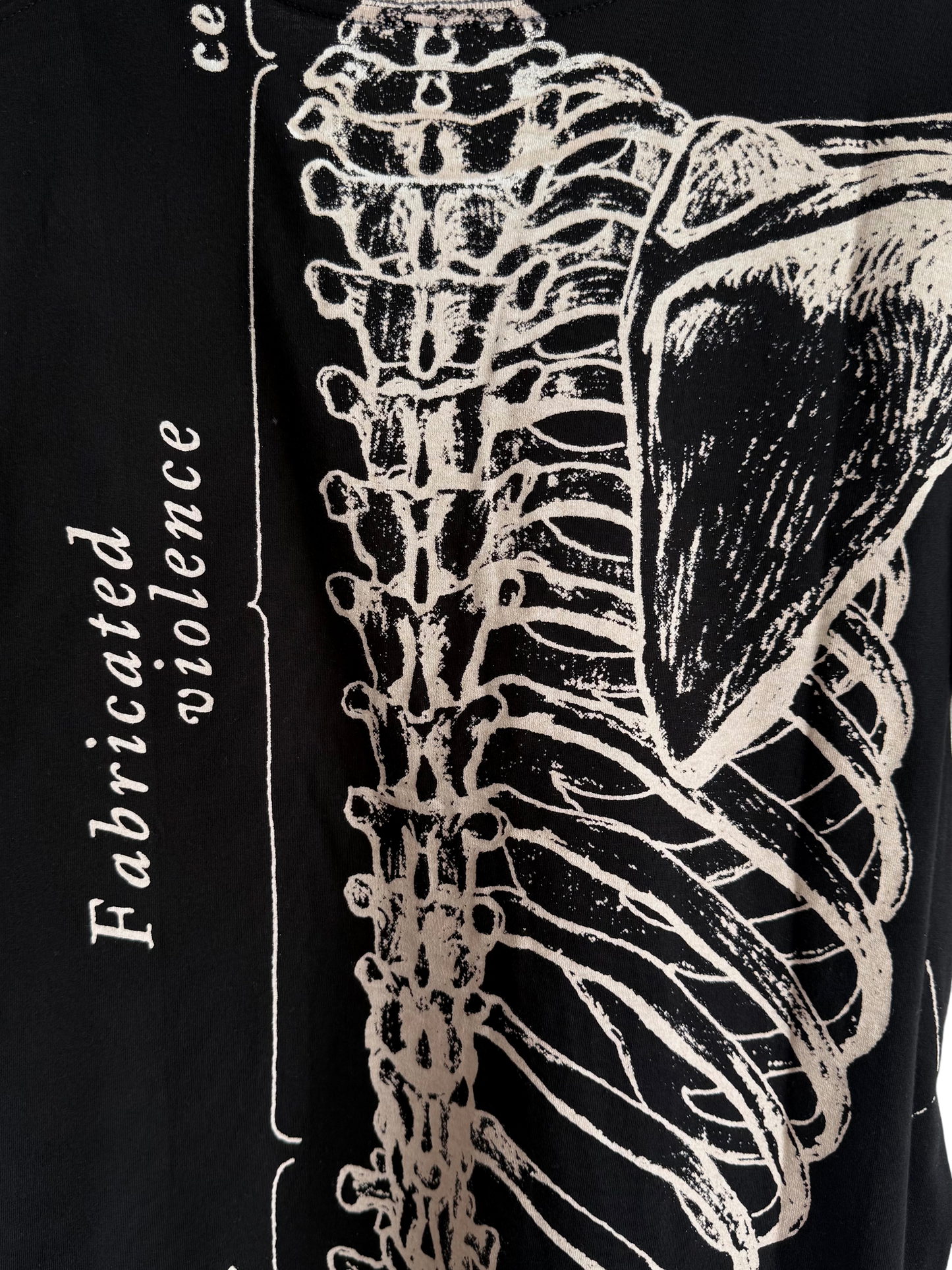 Iron Fist Anatomical Skeleton t-shirt