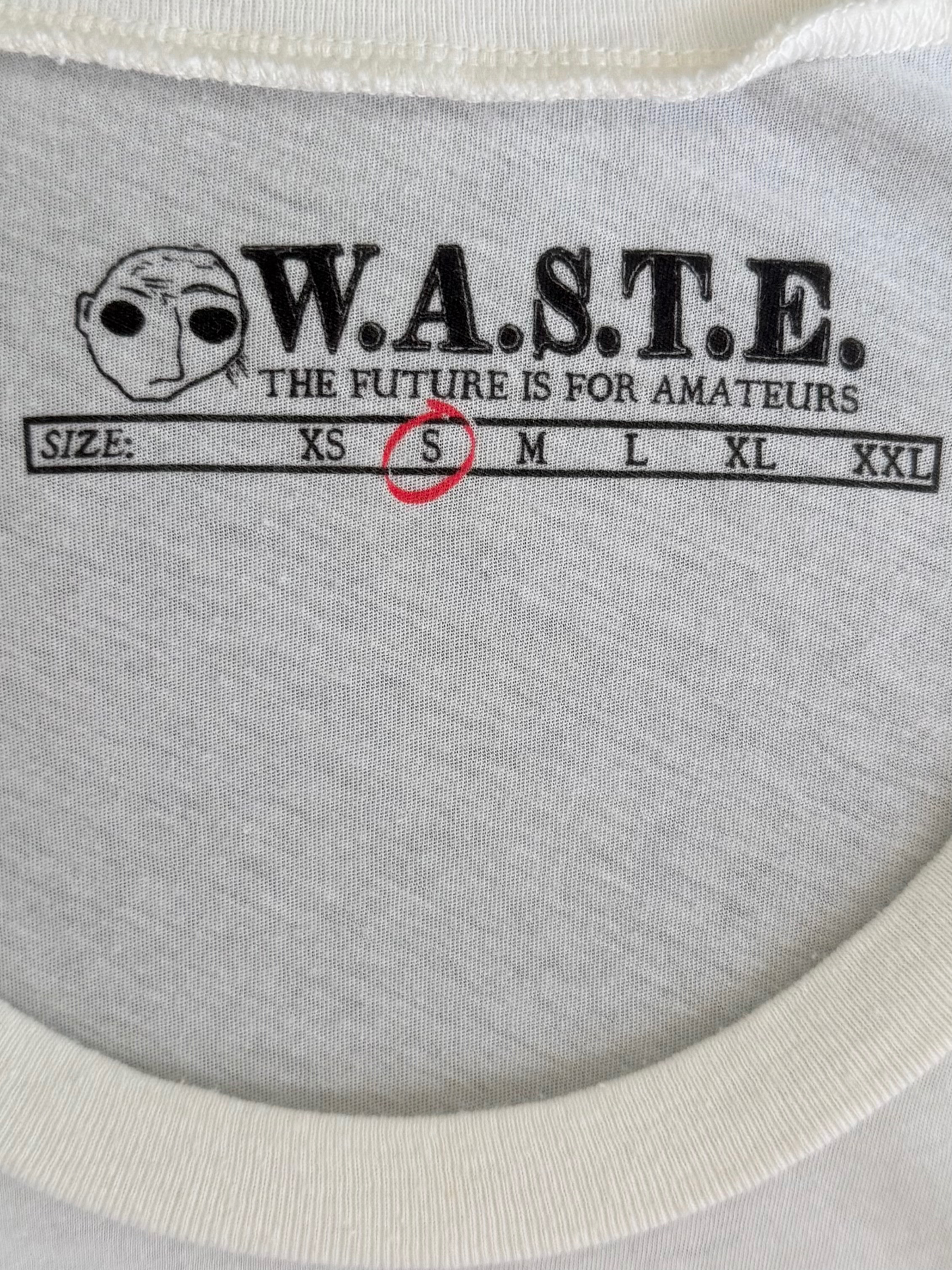 Radiohead "Evrybody Stops and Gawps" Authentic W.A.S.T.E t-shirt