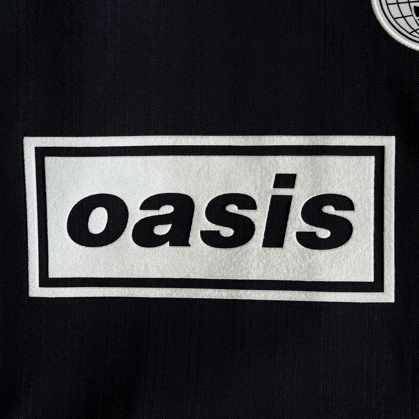 Oasis 2025 Tour Jacquard Jersey Black Polo