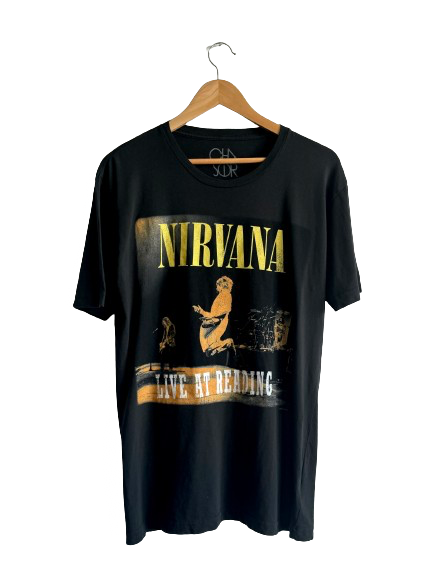 Nirvana "Live at Reading" t-shirt