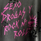 Sexo, Drogas y Rock n' Roll Destroyed Sweatshirt