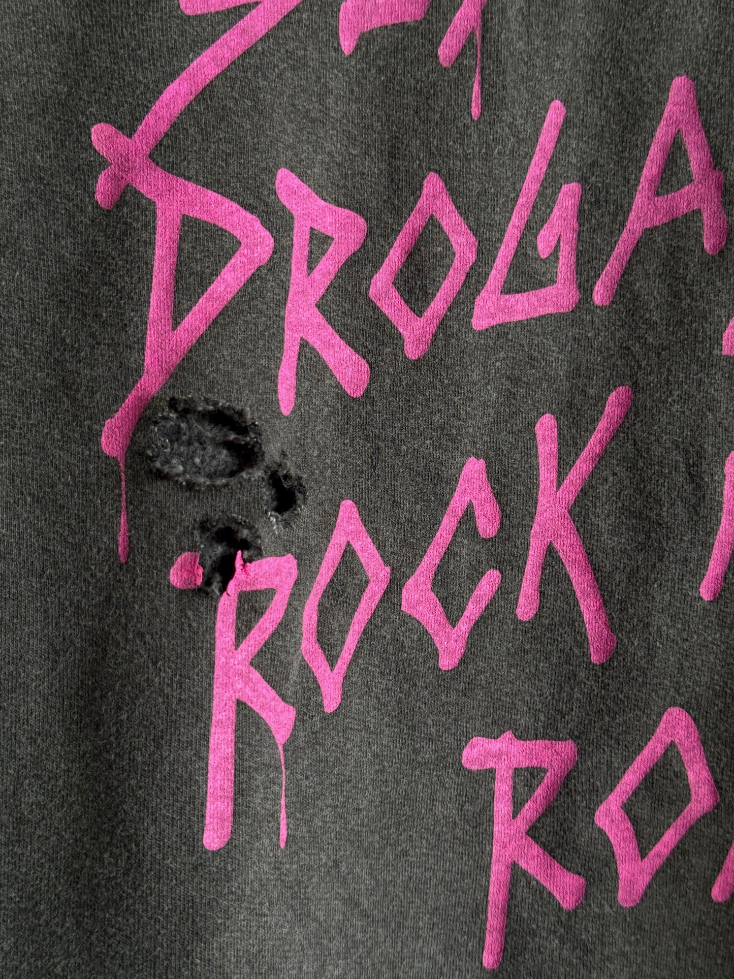 Sexo, Drogas y Rock n' Roll Destroyed Sweatshirt