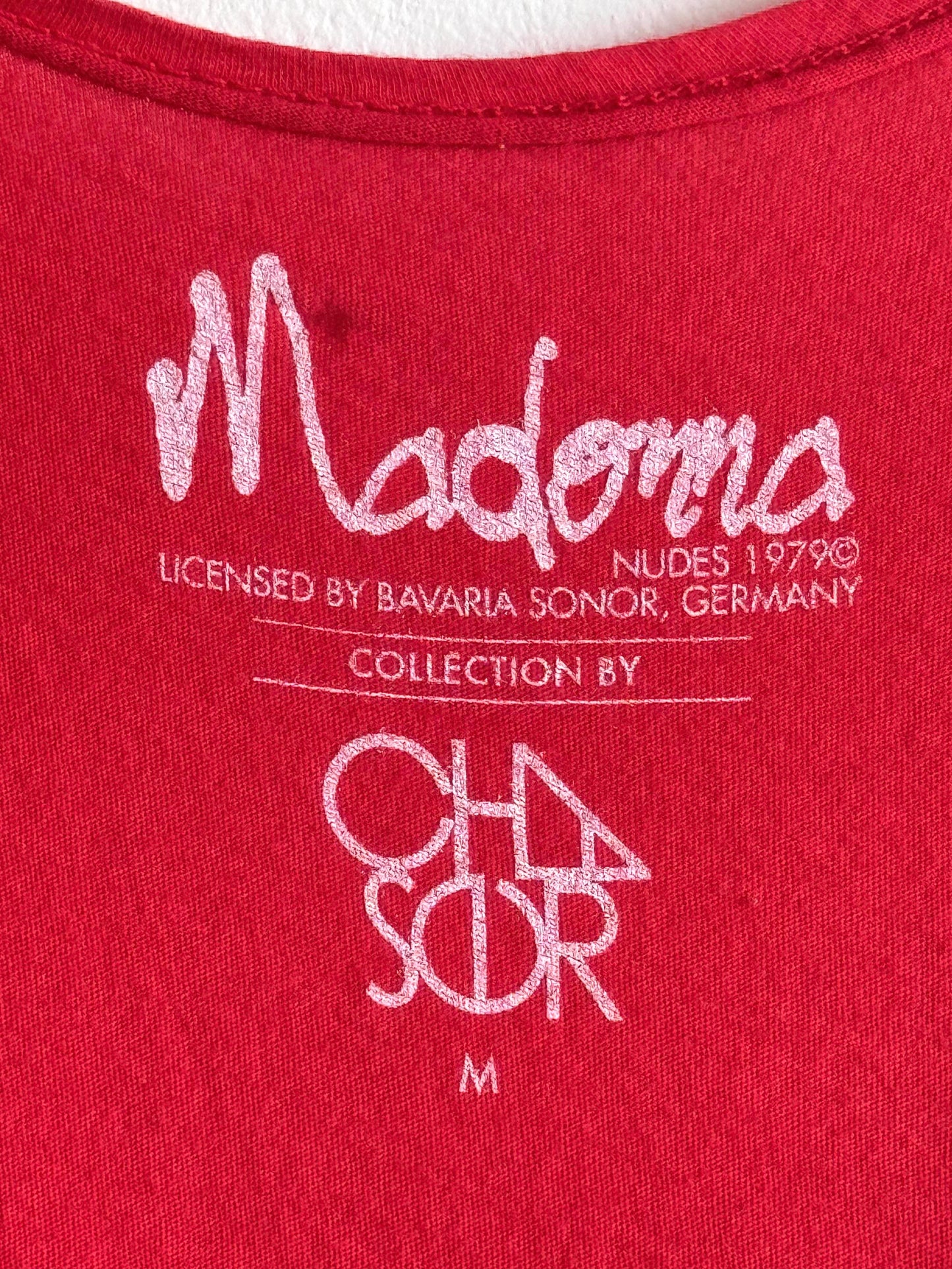 Madonna Red Tank Top