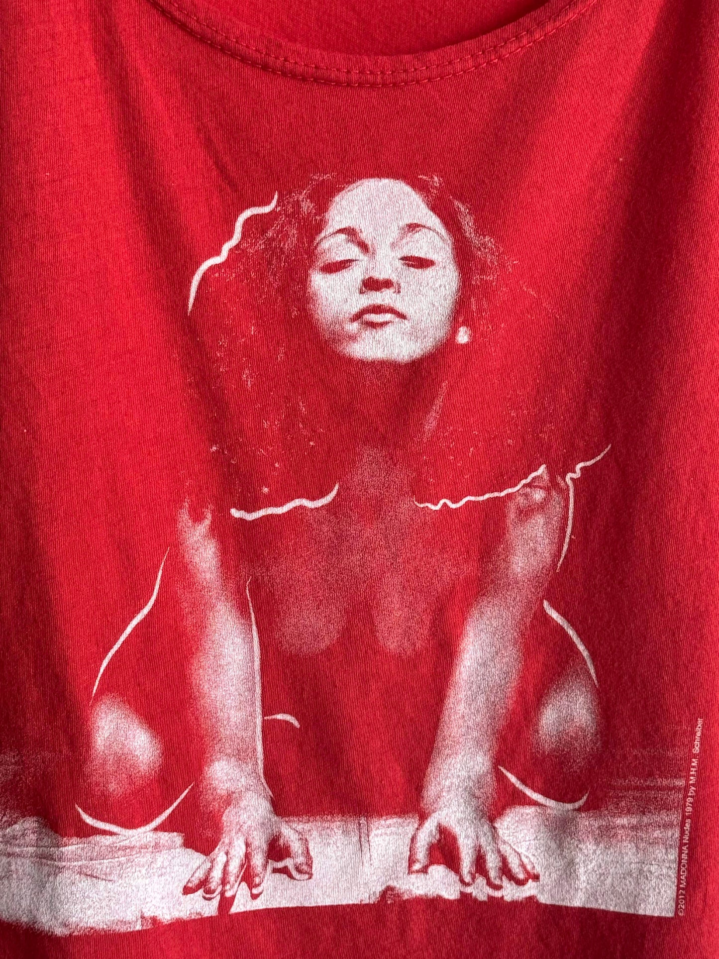 Madonna Red Tank Top