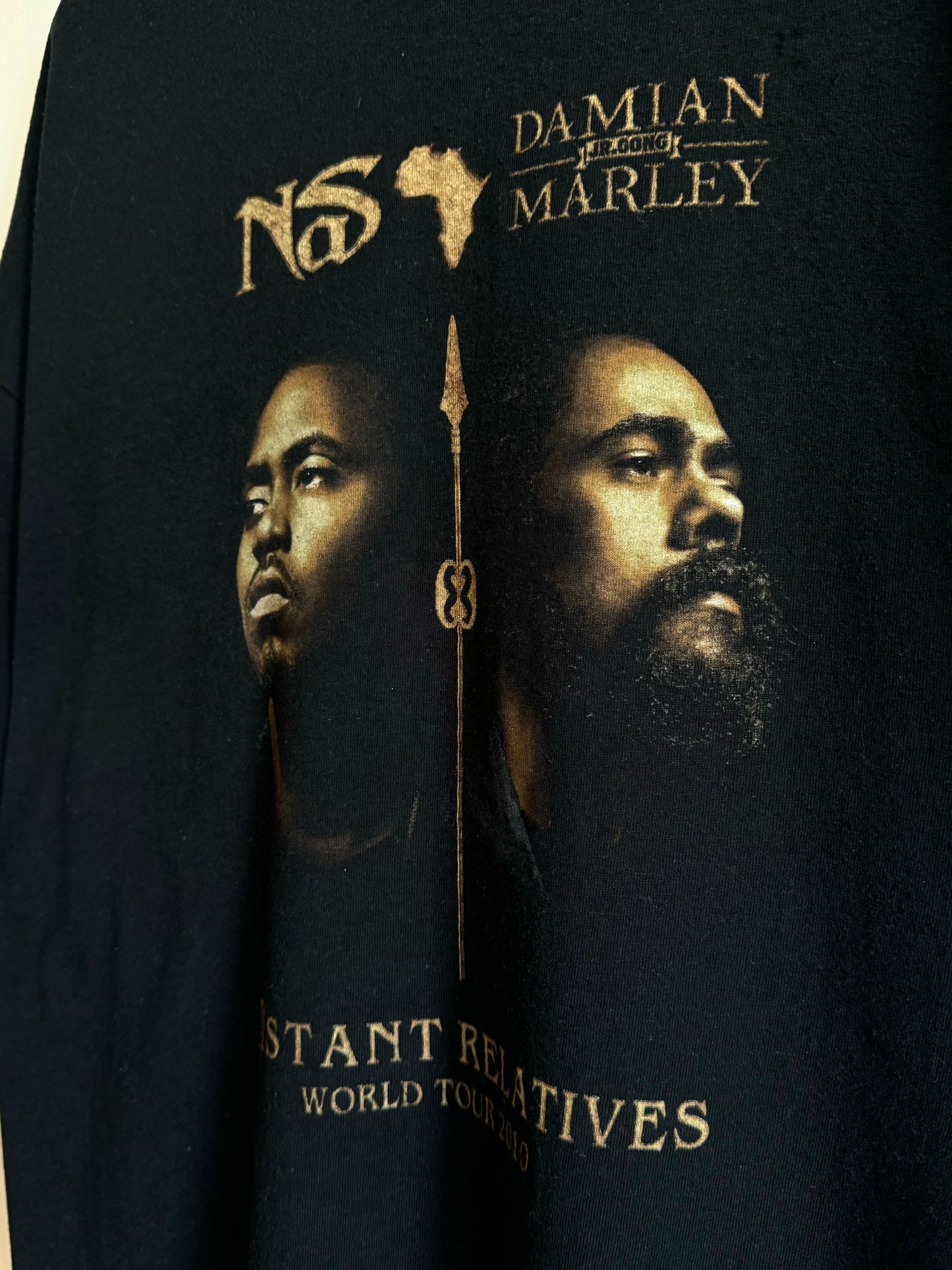 NAS & Damian Marley Tour t-shirt