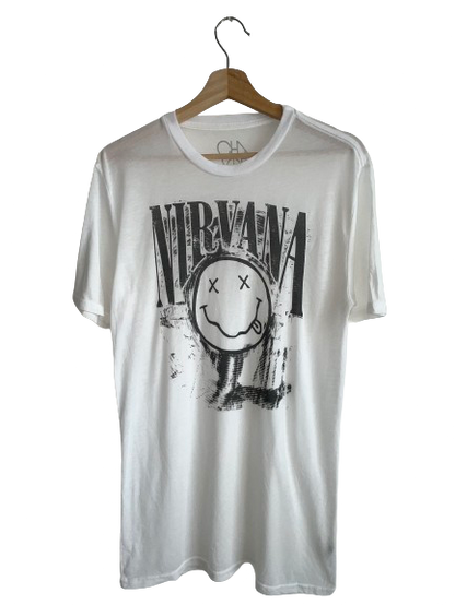 Nirvana Smiley Face t-shirt