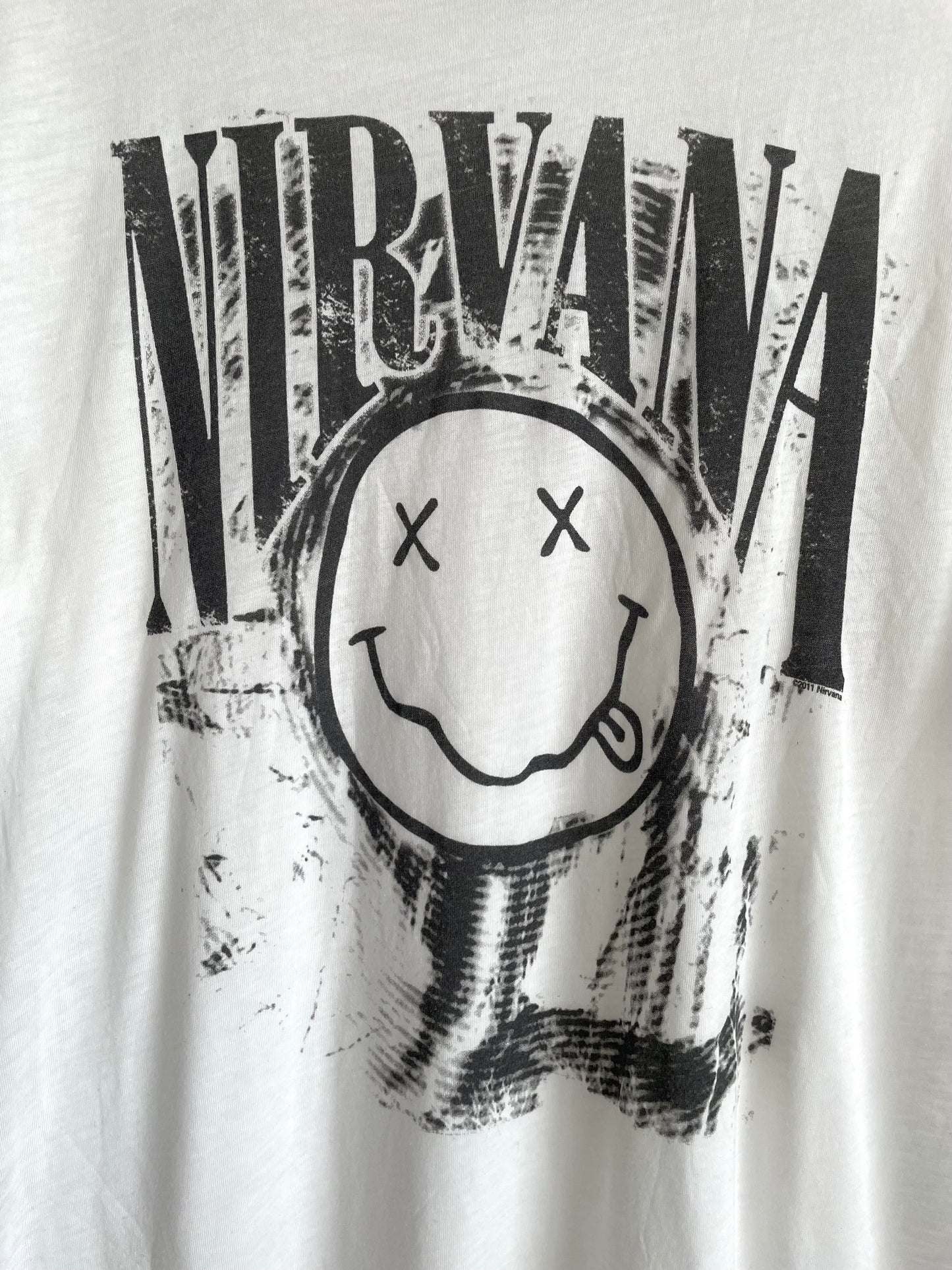 Nirvana Smiley Face t-shirt