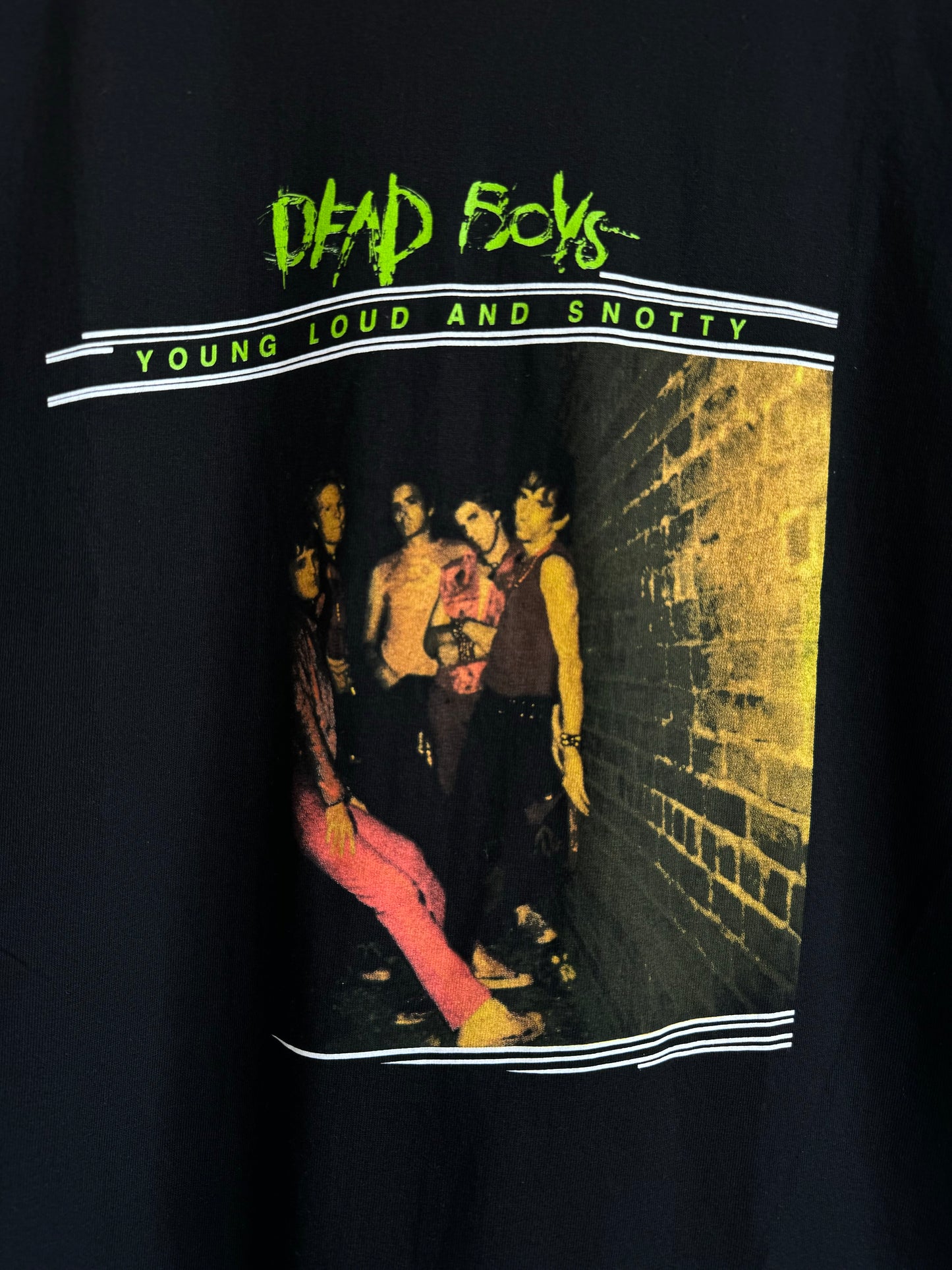 Dead Boys "Young, Loud and Snotty" Vintage t-shirt