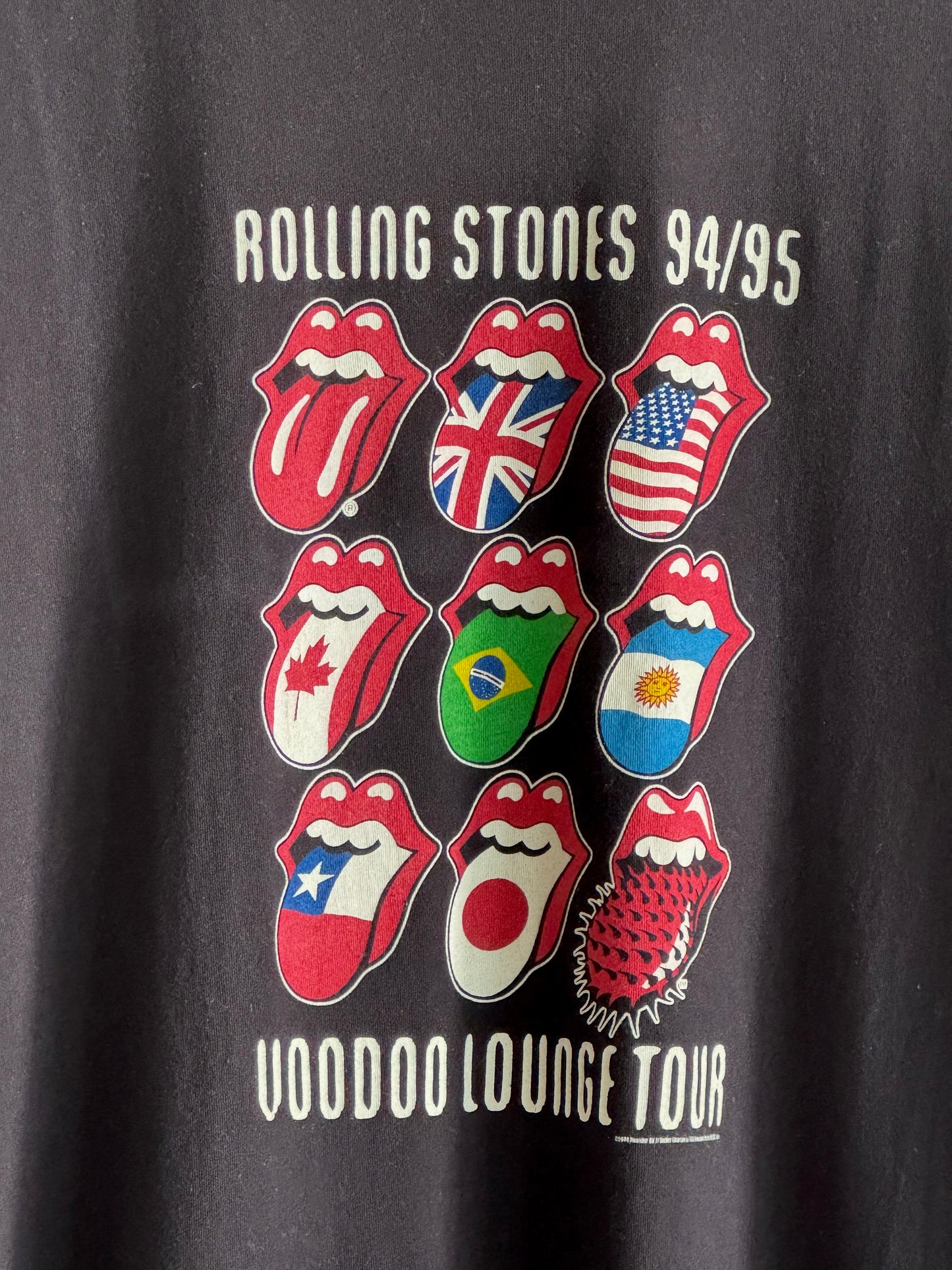 Rolling Stones Voodoo Lounge t-shirt