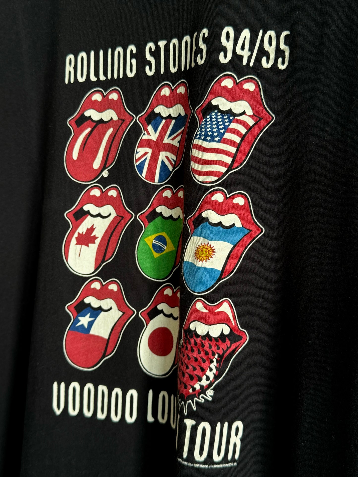 Rolling Stones Voodoo Lounge t-shirt