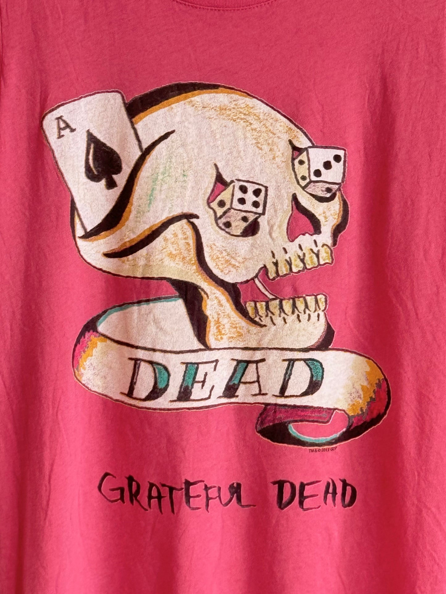 Grateful Dead "Dead Skull Dice" t-shirt