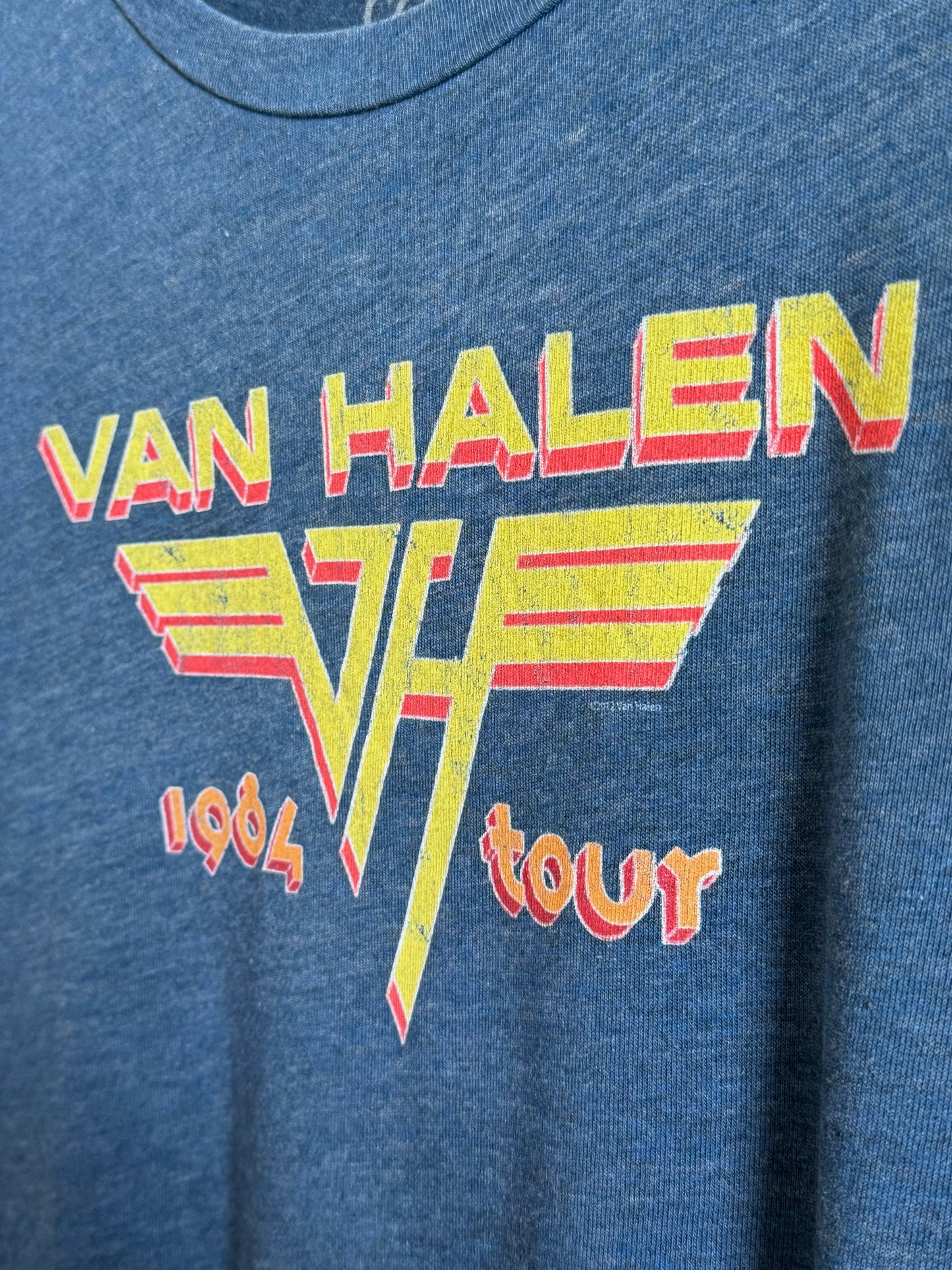 Van Halen "1984 Tour" boxy t-shirt