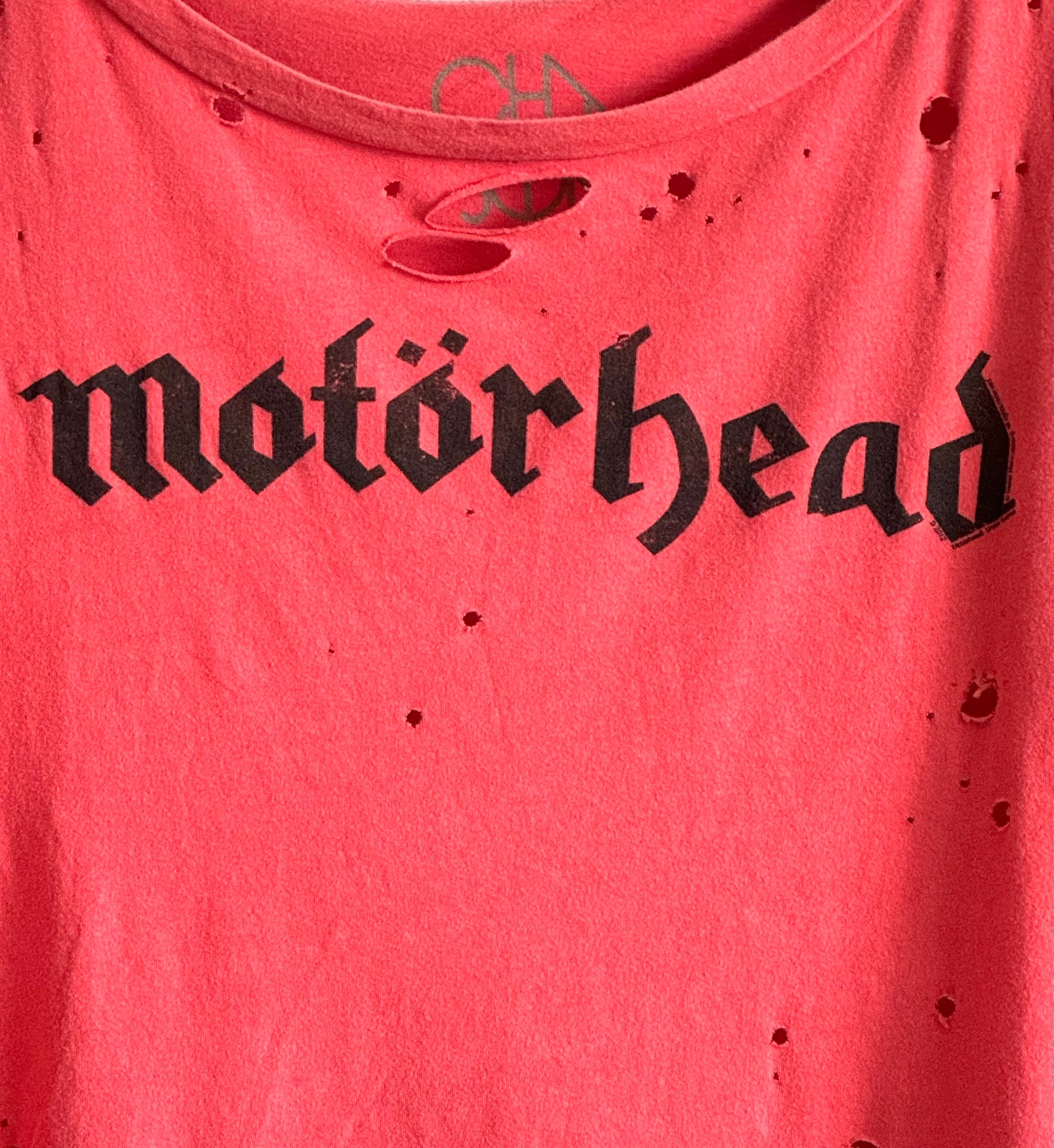 Motörhead destroyed boxy t-shirt