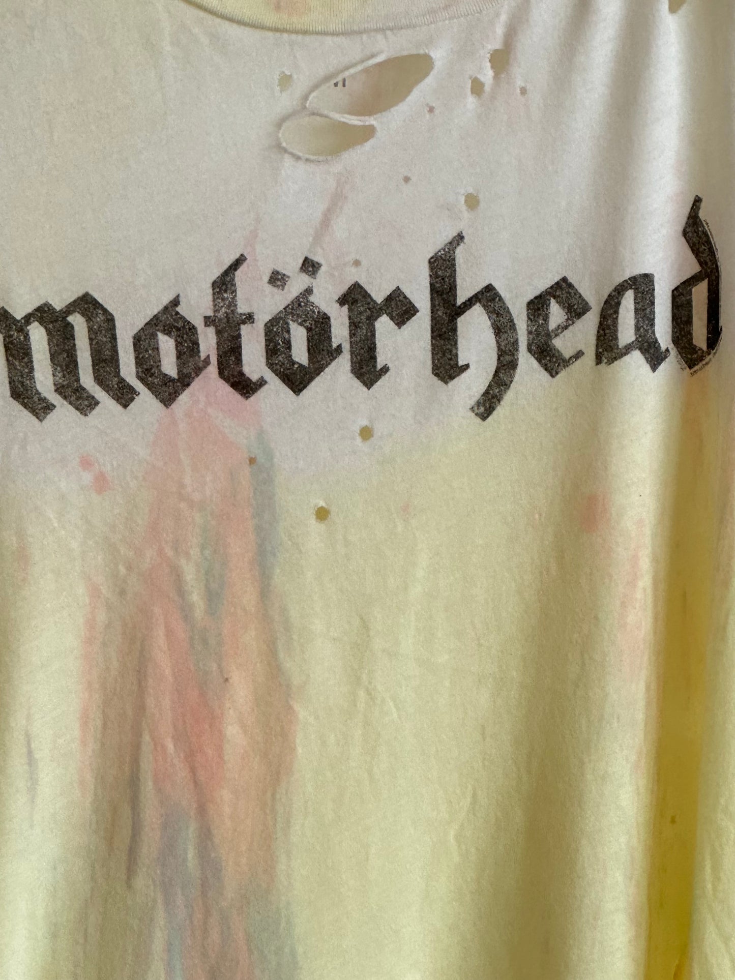 Motörhead destroyed t-shirt